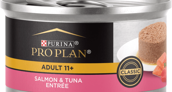 Purina Pro Plan Senior Adult 11+ Salmon & Tuna Entrée Classic